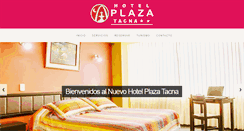 Desktop Screenshot of hotelplazatacna.com